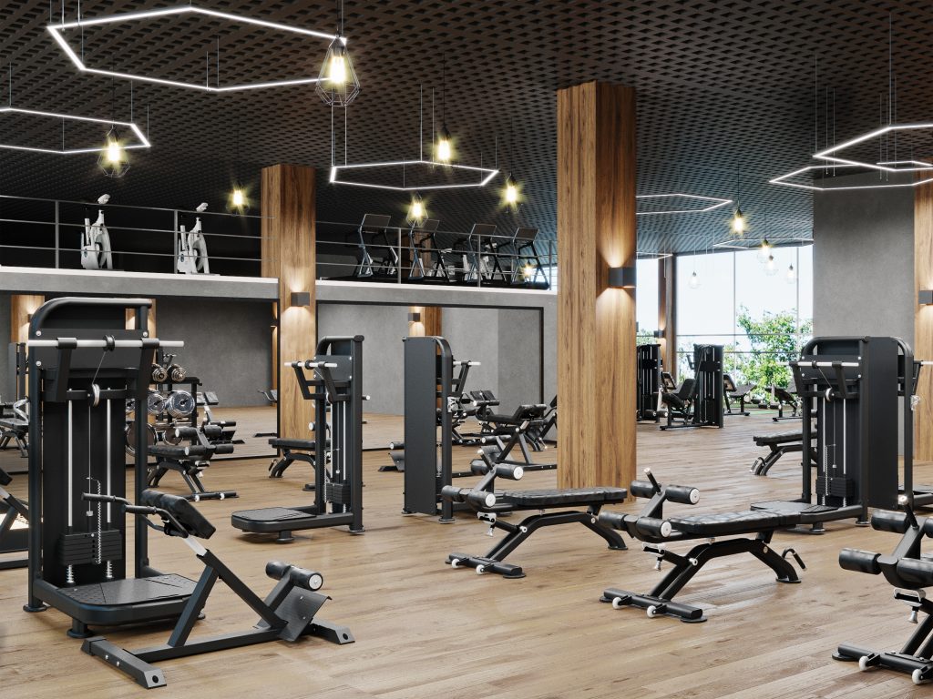 modern gym interior with sport and fitness equipme 2023 11 27 05 17 55 utc Fitness Centers and Gym Cleaning Services