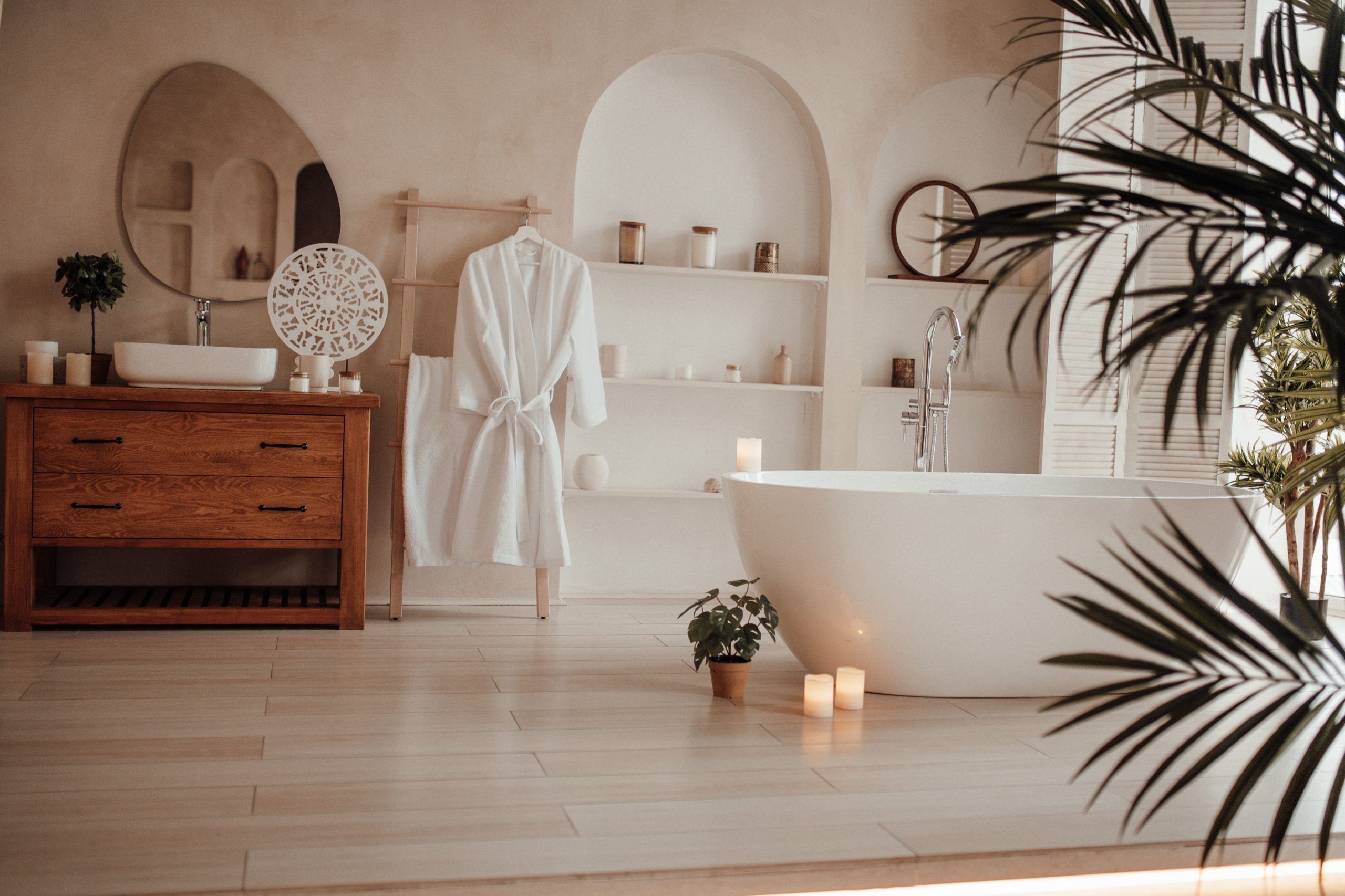 luxurious interior bathroom in modern minimalist b 2024 11 03 05 27 32 utc scaled Salon and Spa Cleaning