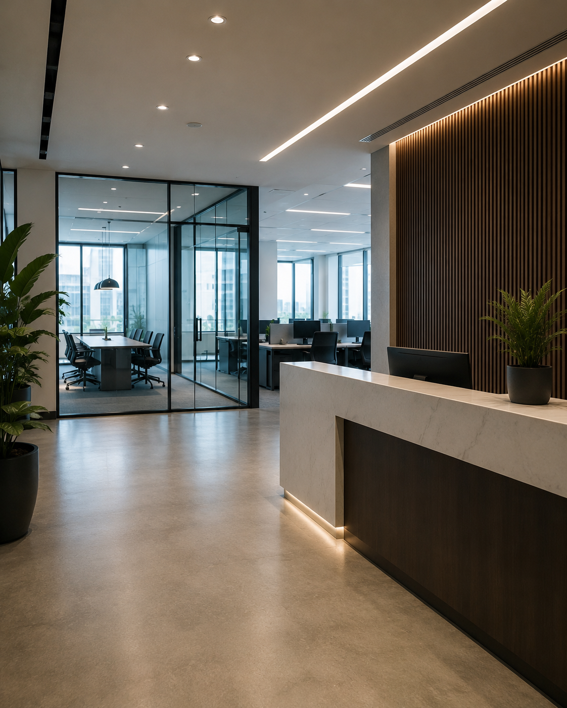 Commercial office building cleaning services in Louisville Kentucky
