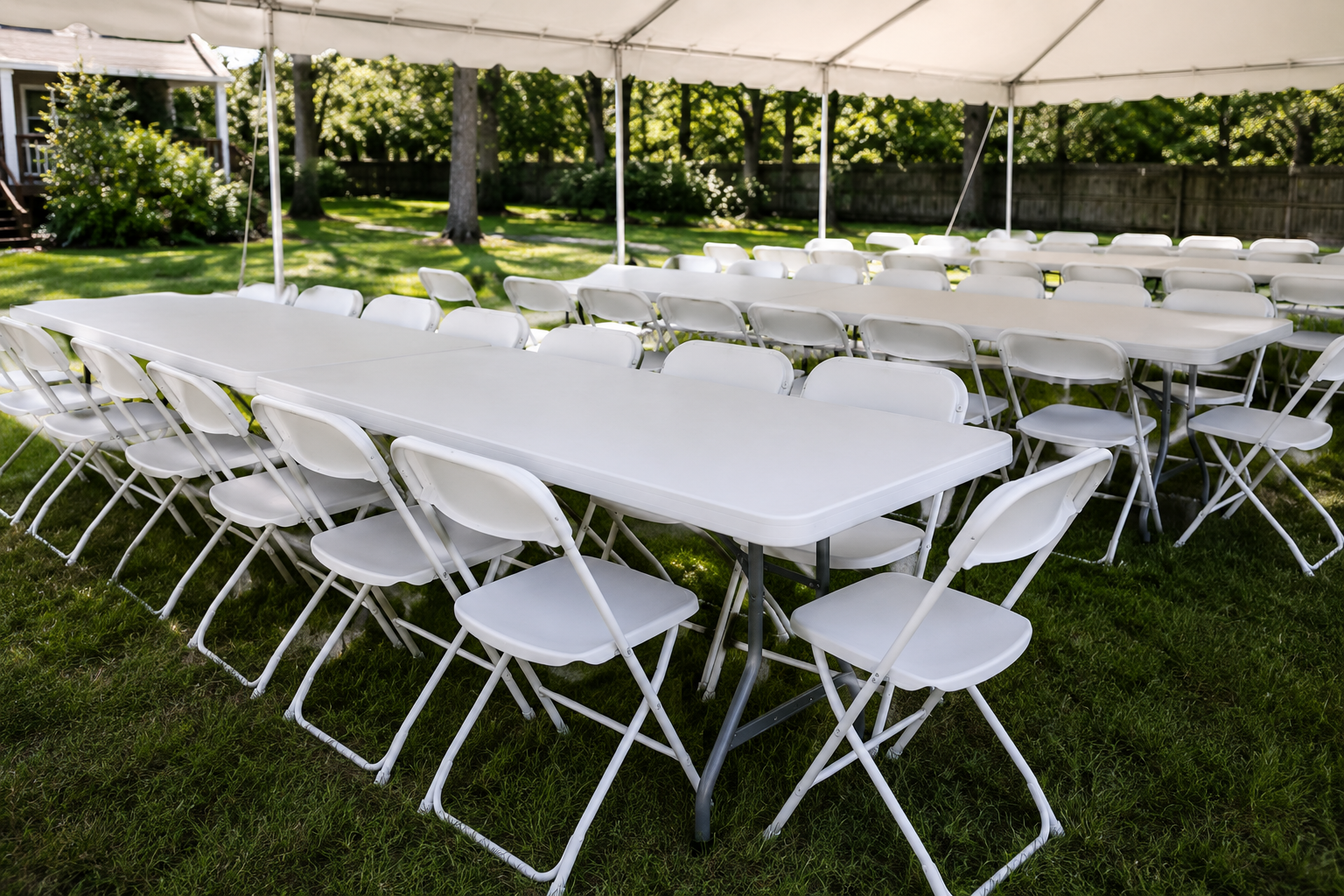 6-foot banquet table rentals in Louisville and Southern Indiana