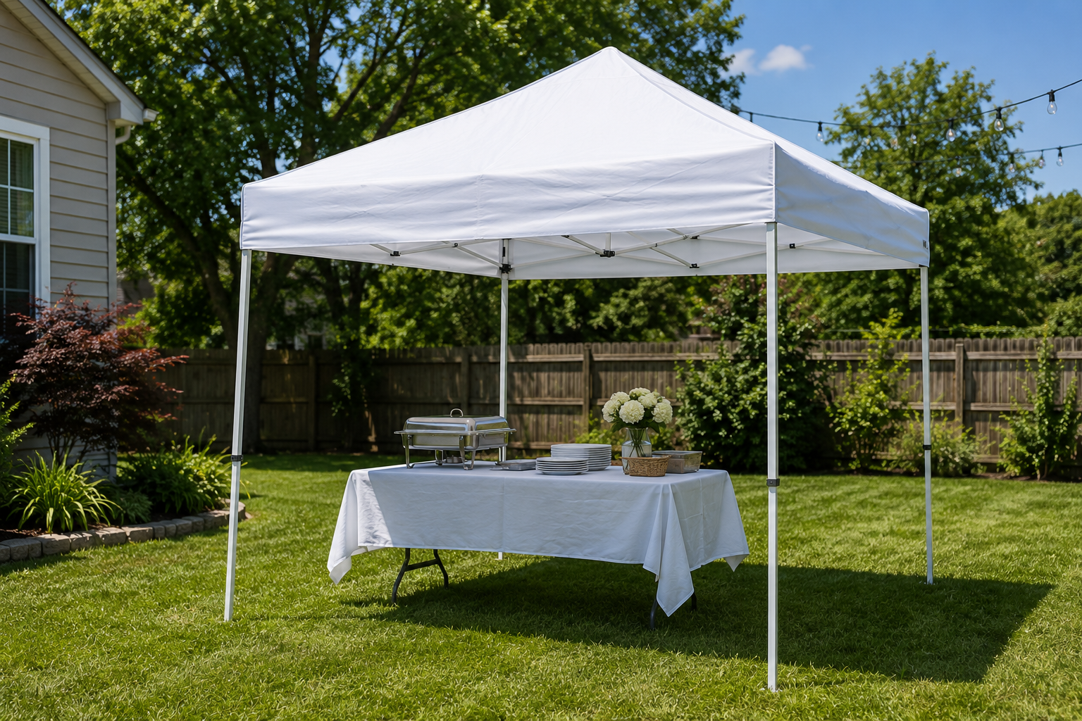 10x10 tent rentals in Louisville and Southern Indiana