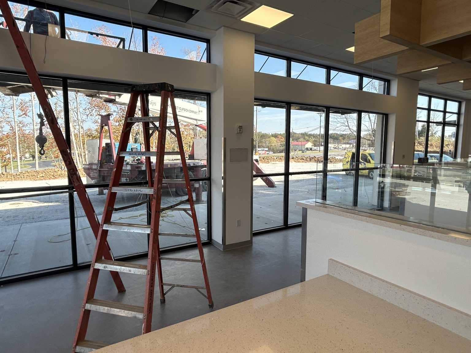Commercial post construction cleaning project in Louisville KY